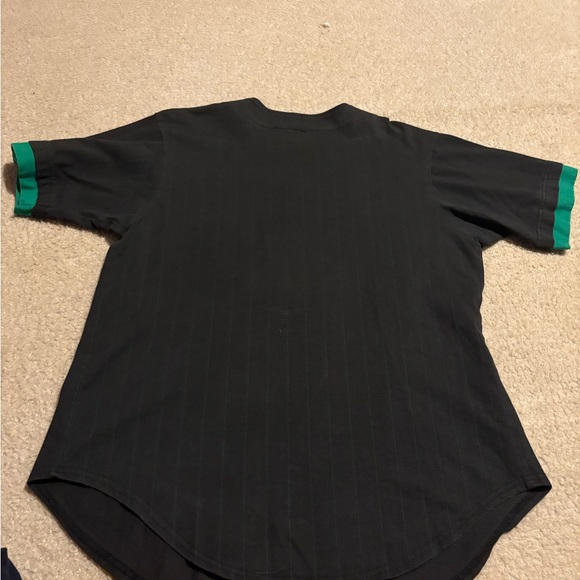 Vintage 1990s Salem Sports Boston Celtics Black and Green Jersey - Picture 5 of 5